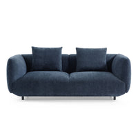 Henderson 4 Seater Chenille Sofa Navy