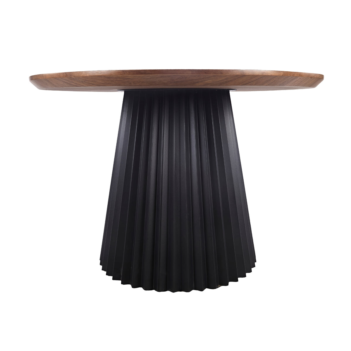 Henrik 7pc Set Round Dining Table Fabric Chair