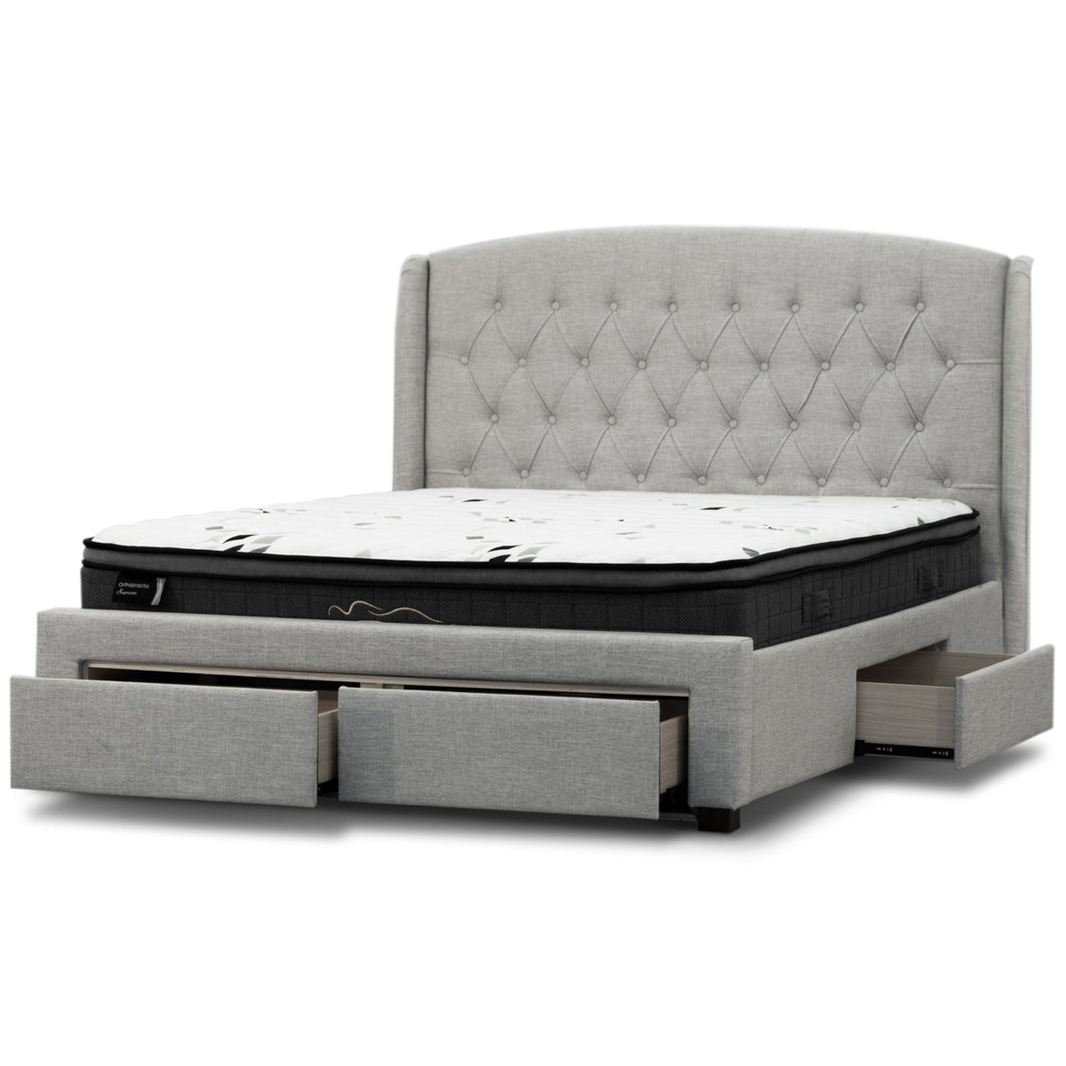 Honeydew Bed Frame Beige King 