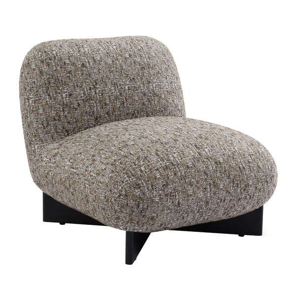 Ina Occasional Chenille Chair Caramel