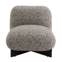 Ina Occasional Chenille Chair Caramel
