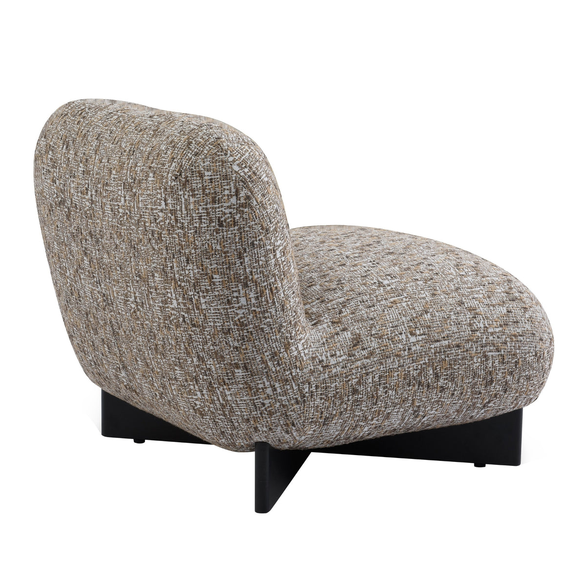 Ina Occasional Chenille Chair Caramel