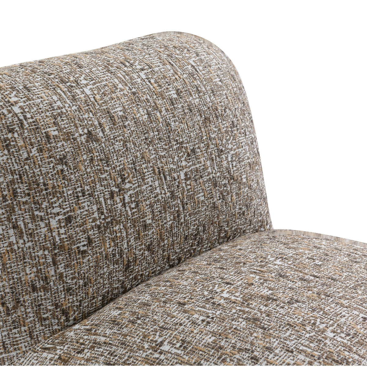 Ina Occasional Chenille Chair Caramel