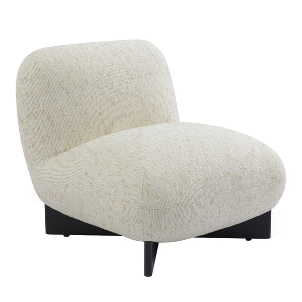 Ina Occasional Chenille Chair Natural