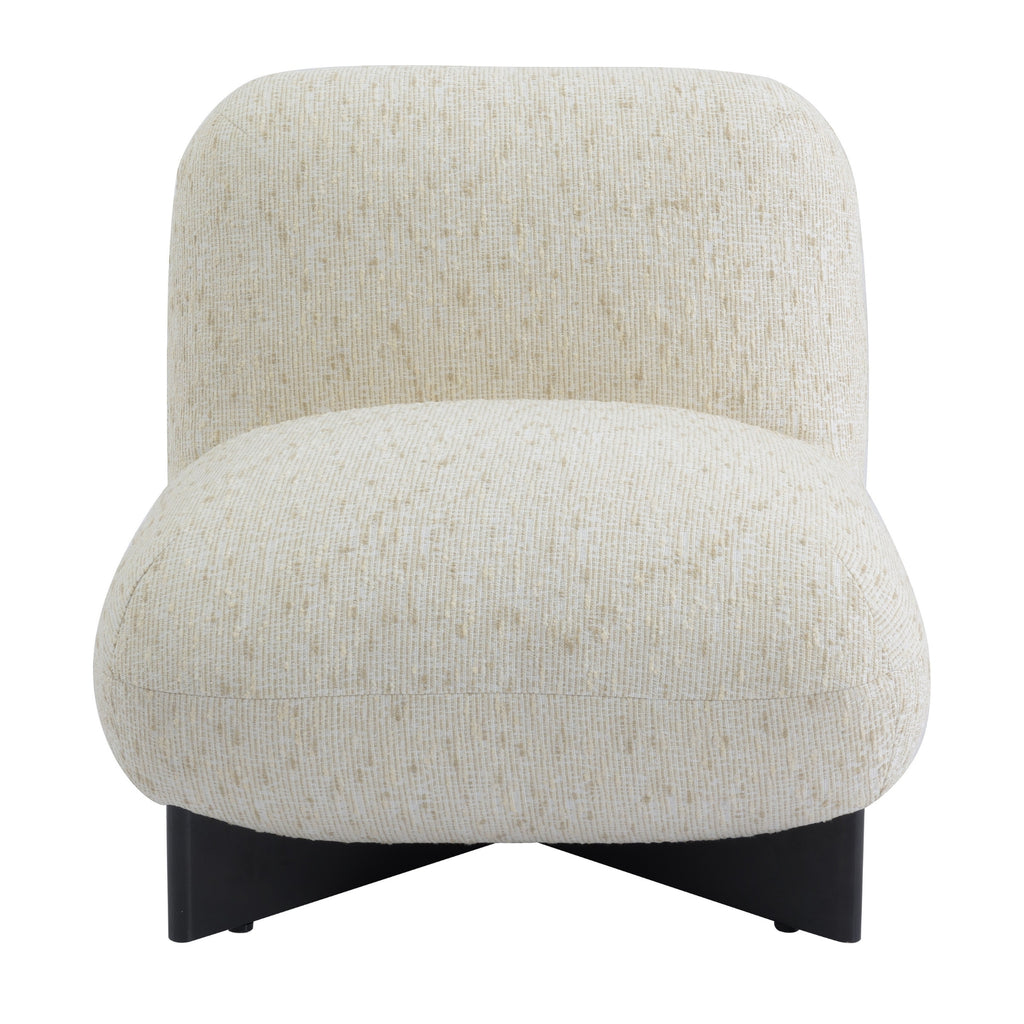 Ina Occasional Chenille Chair Natural