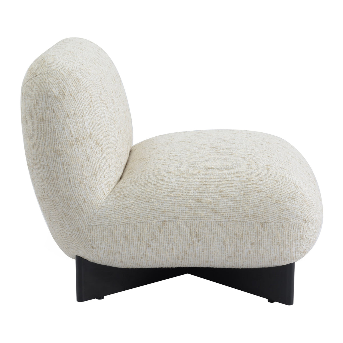 Ina Occasional Chenille Chair Natural