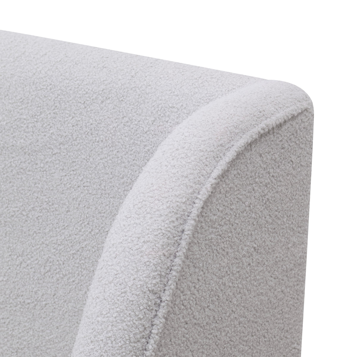 Jamar Fabric Bed Frame Grey Queen 