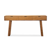 Japandi 160cm Console Table Natural Oak