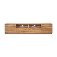 Japandi 220cm ETU Entertainment TV Unit Natural Oak