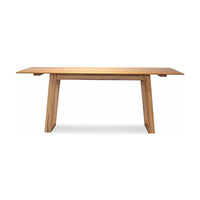 Japandi 240cm Dining Table Natural Oak