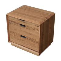 Japandi Bedside Table Natural Oak
