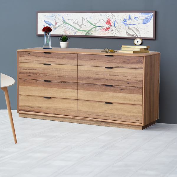 Japandi Dresser Chest of Drawers Natural Oak