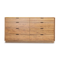 Japandi Dresser Chest of Drawers Natural Oak