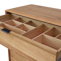 Japandi Dresser Chest of Drawers Natural Oak