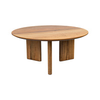 Japon 100cm Round Coffee Table Natural
