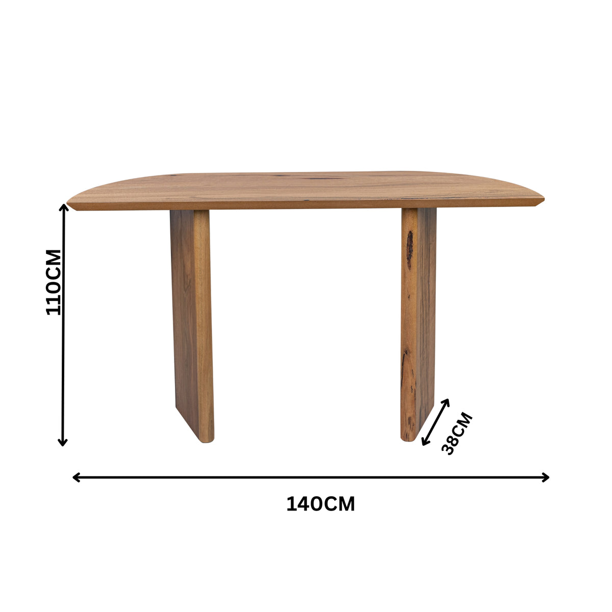 Japon 140cm Console Table Natural