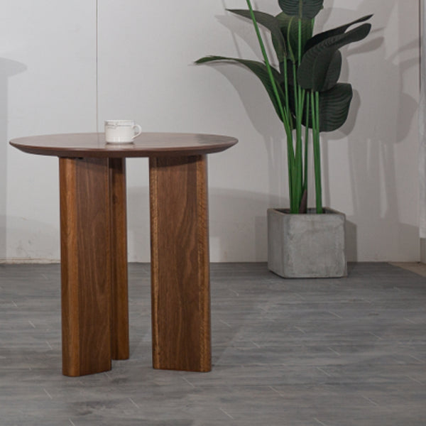 Japon 60cm Round Lamp Side Table Natural