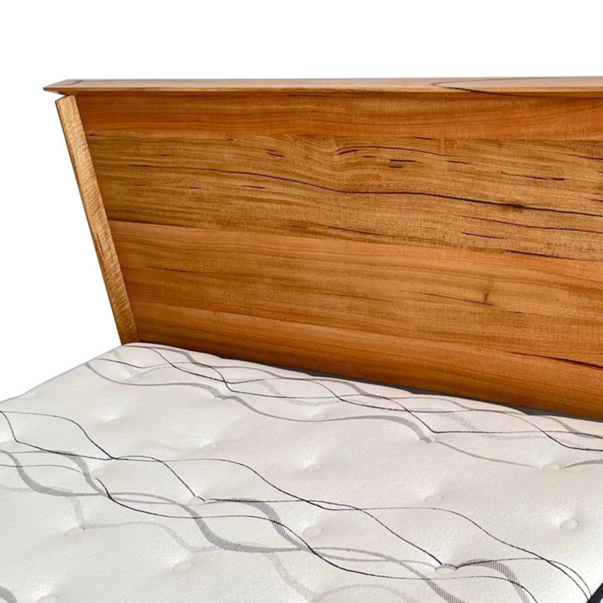 Japon Queen Bed Frame Gas Lift Storage Natural