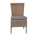 Java 2pc Set Outdoor Rattan Wicker Dining Chair
