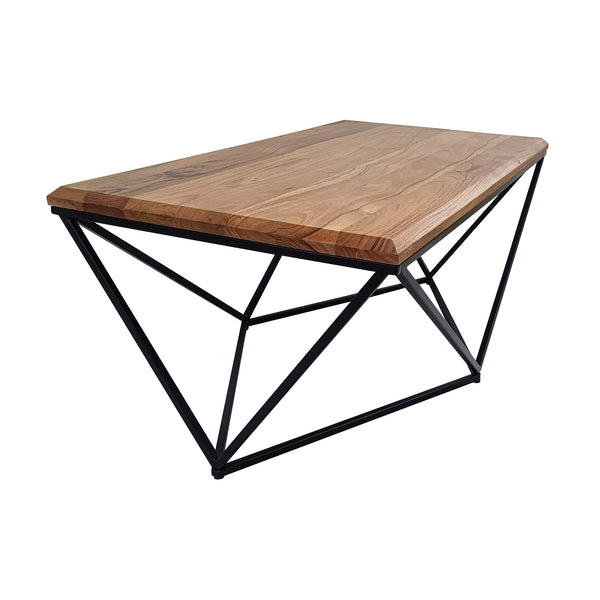 Jensen 110cm Acacia Wood Coffee Table Natural Oak