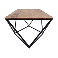 Jensen 110cm Acacia Wood Coffee Table Natural Oak