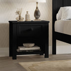 Jessica Bedside Table Black