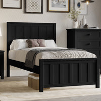 Jessica Double Size Bed Frame Black