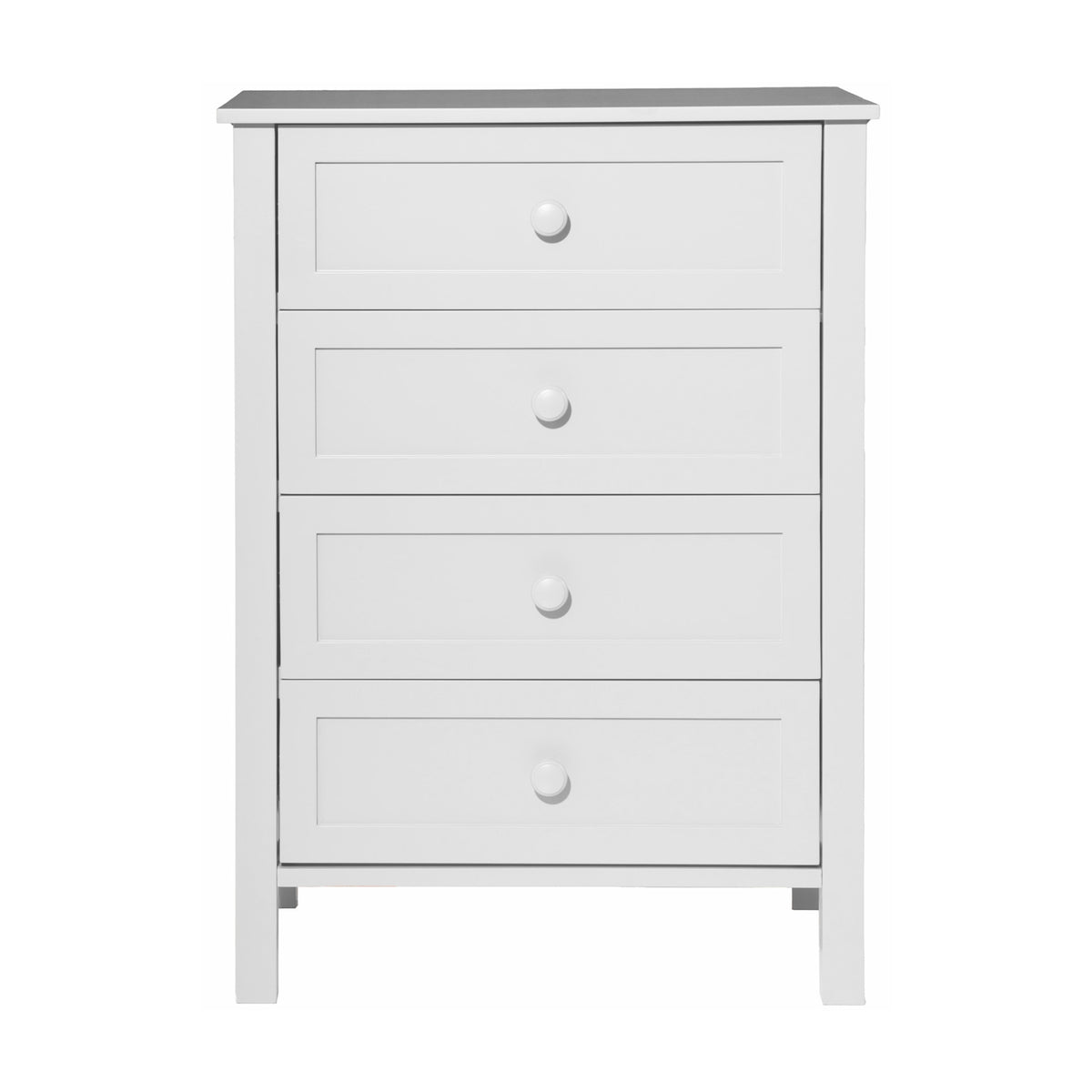Jessica Tallboy Chest of Drawers White
