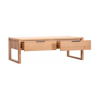 Jindy 120cm Coffee Table Natural Oak