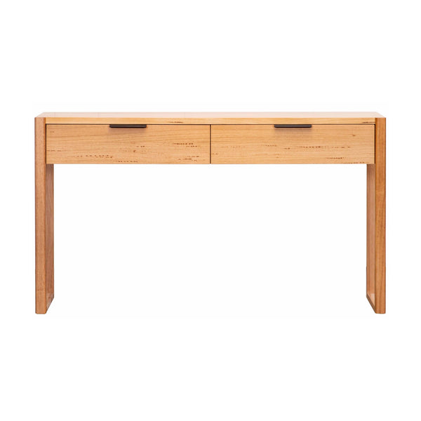 Jindy 140cm Console Table Natural Oak