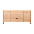 Jindy 180cm Buffet Table Natural Oak