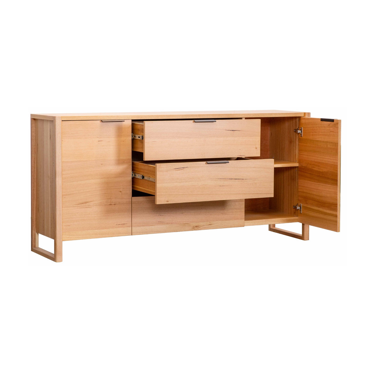 Jindy 180cm Buffet Table Natural Oak