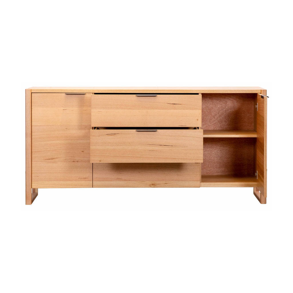 Jindy 180cm Buffet Table Natural Oak
