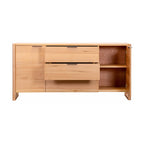 Jindy 180cm Buffet Table Natural Oak