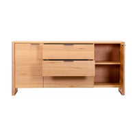 Jindy 180cm Buffet Table Natural Oak