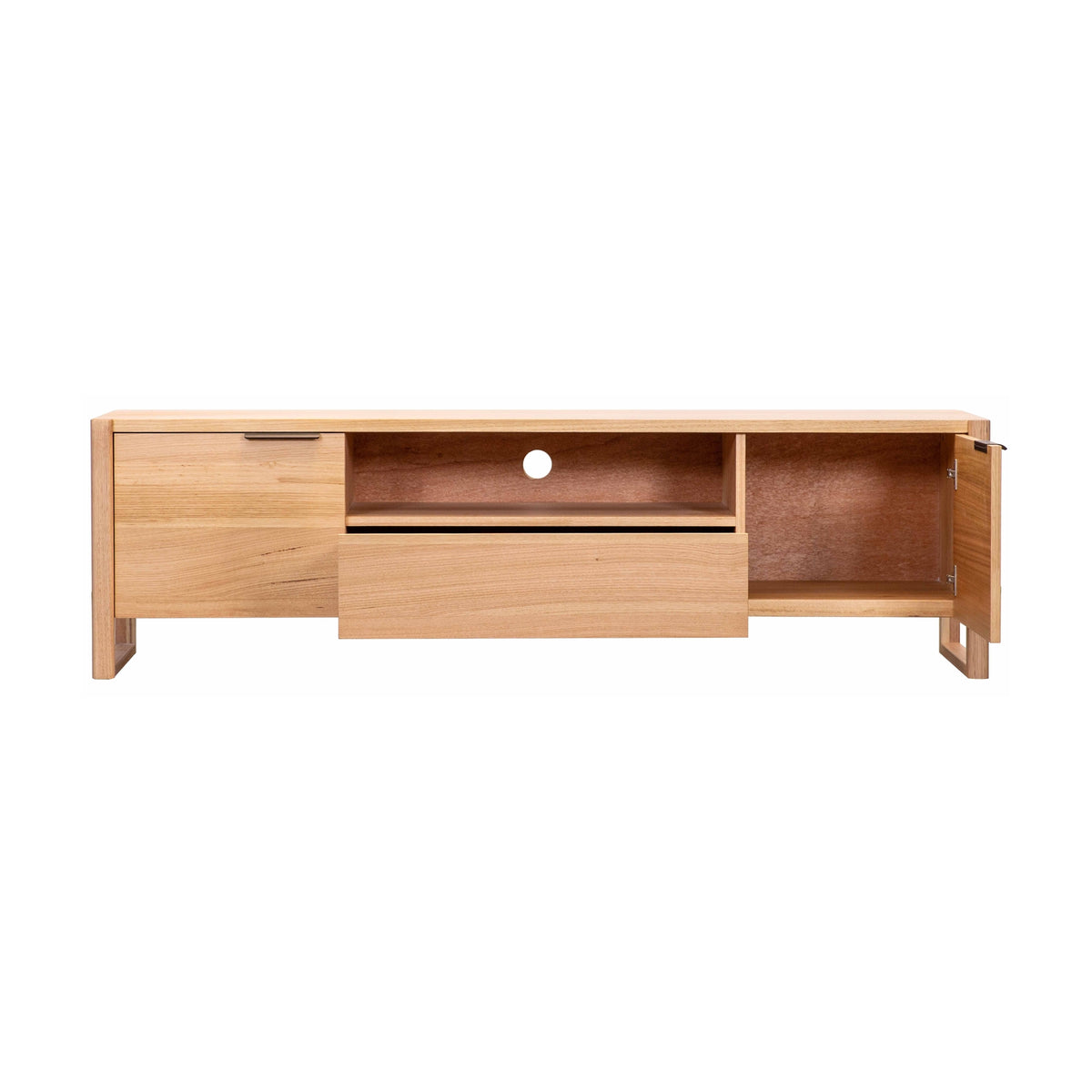Jindy 180cm ETU Entertainment TV Unit Centre Natural Oak