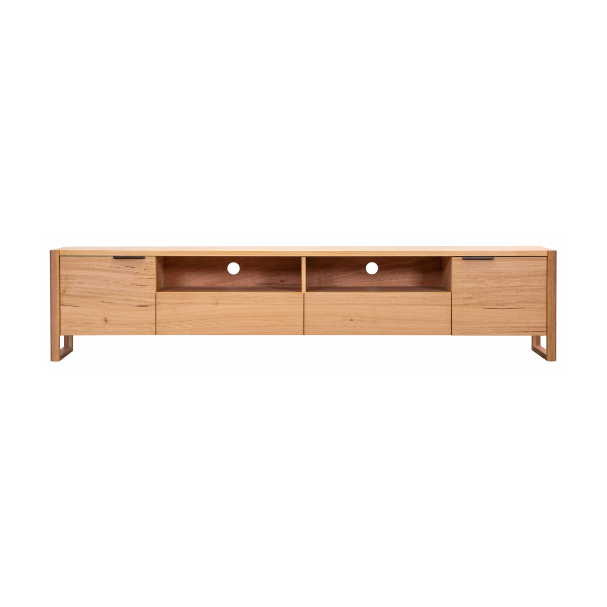 Jindy 240cm ETU Entertainment TV Unit Centre Natural Oak