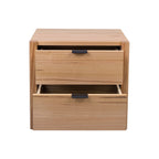 Jindy Bedside Table Natural Oak