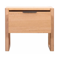 Jindy Lamp Table Natural Oak