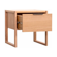 Jindy Lamp Table Natural Oak