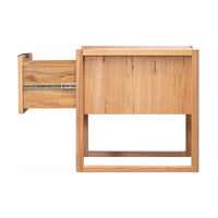Jindy Lamp Table Natural Oak