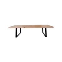 Jody 300cm Reclaimed Elm Wood Dining Table - Natural