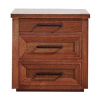 Joye 60cm Bedside Table Brown