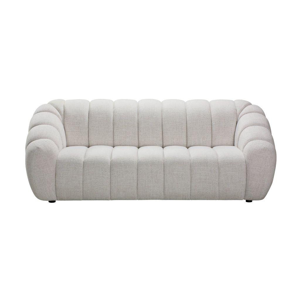 Juno 3 Seater Fabric Sofa Lounge Beige