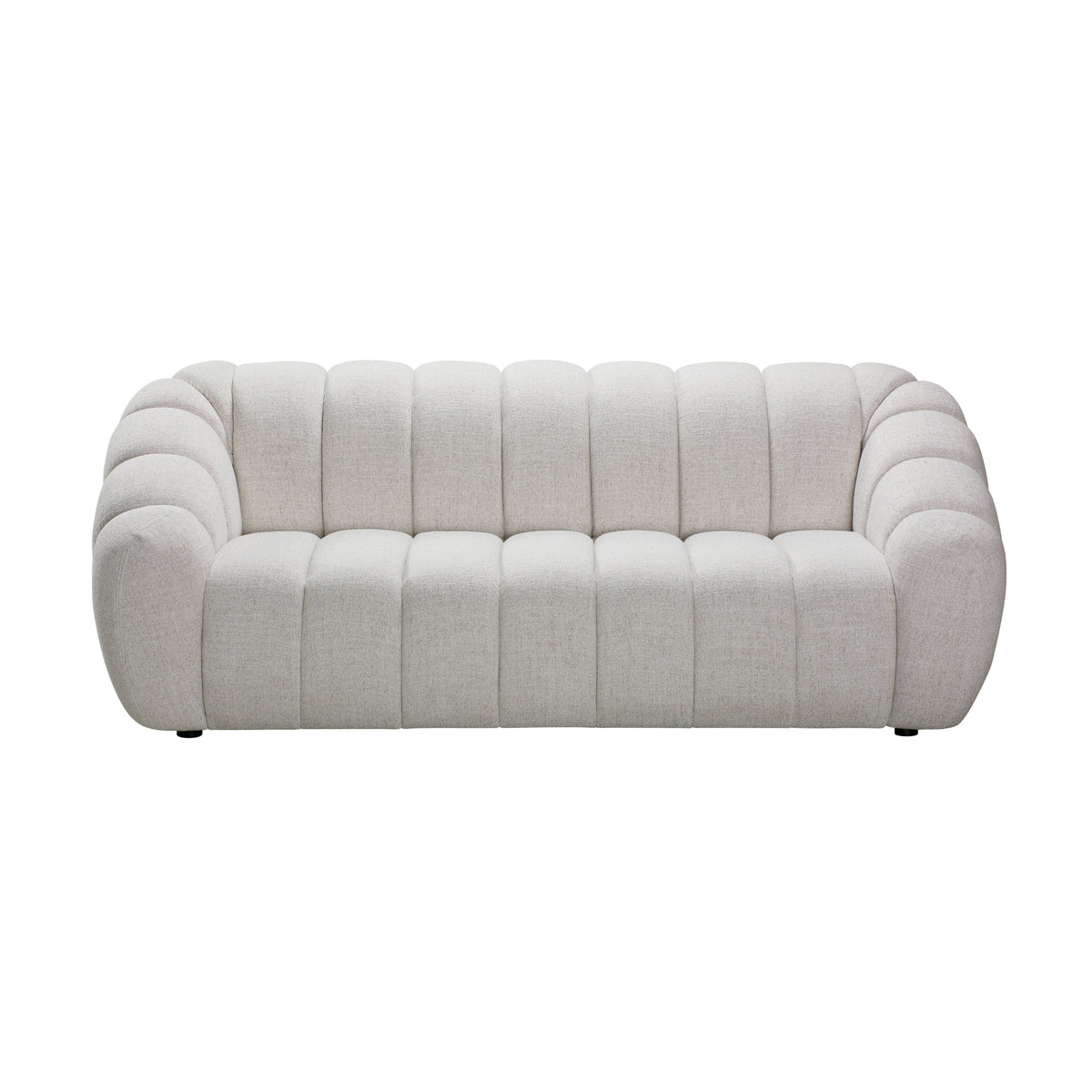 Juno 3 Seater Fabric Sofa Lounge Beige