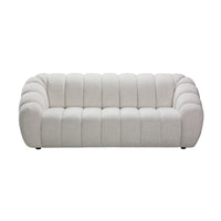 Juno 3 Seater Fabric Sofa Lounge Beige