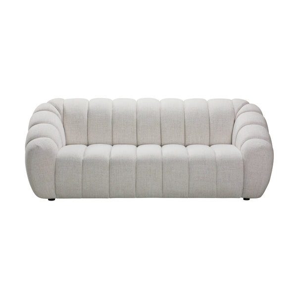 Juno 3 Seater Fabric Sofa Lounge Beige