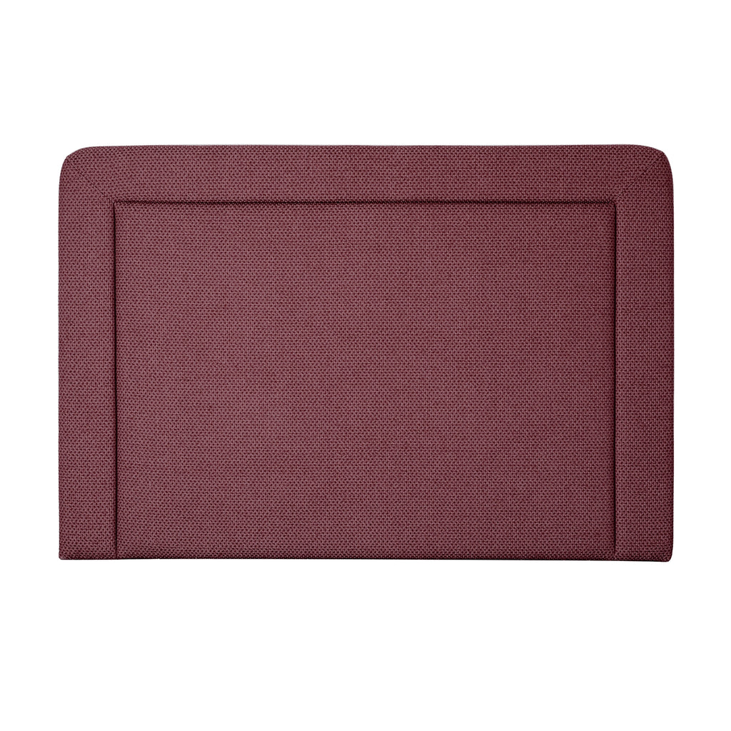 Kennedy 160cm Chenille Bedhead Queen Marsala