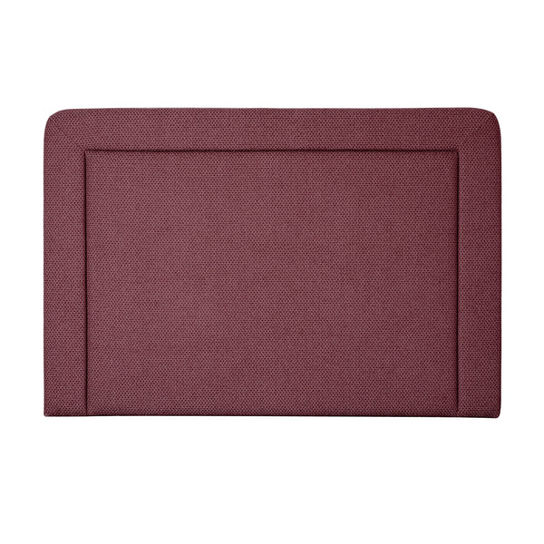 Kennedy 160cm Chenille Bedhead Queen Marsala