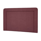 Kennedy 160cm Chenille Bedhead Queen Marsala
